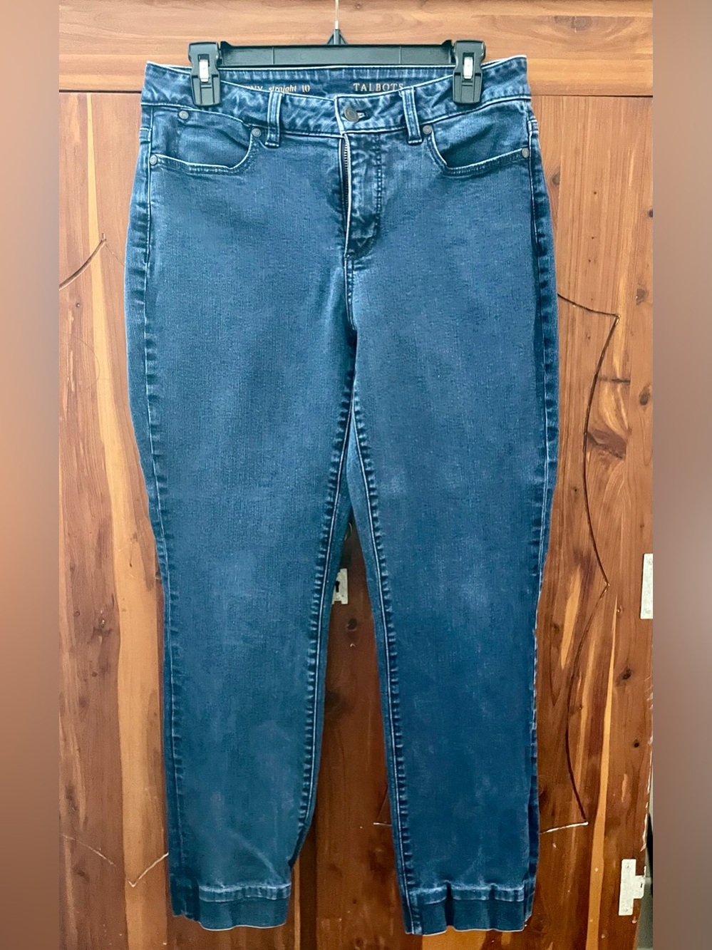 Vintage Talbots Women's Curvy Straight Leg Stretch Jeans Size 10